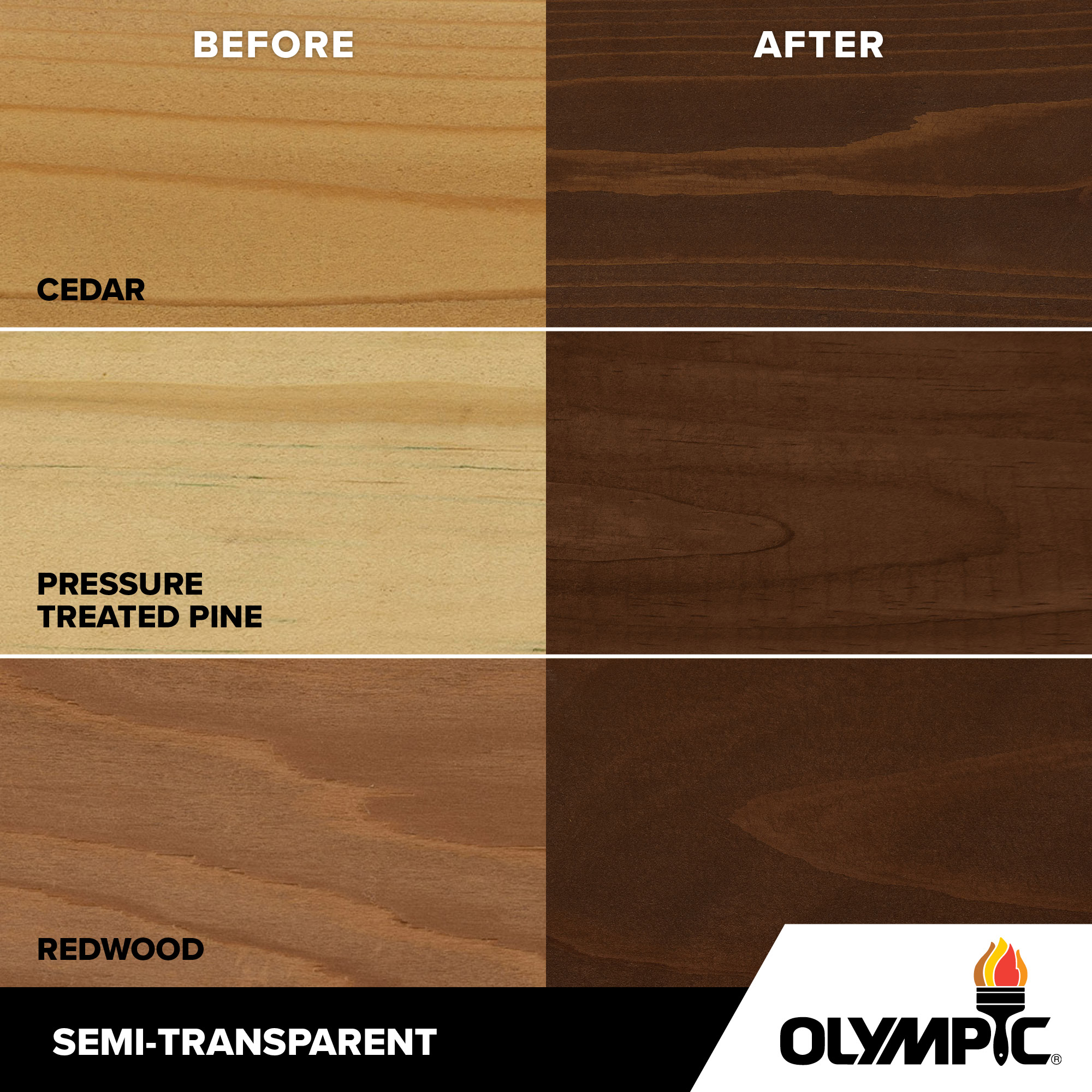 Exterior Wood Stain Colors - Clove Brown - Wood Stain Colors From Olympic.com