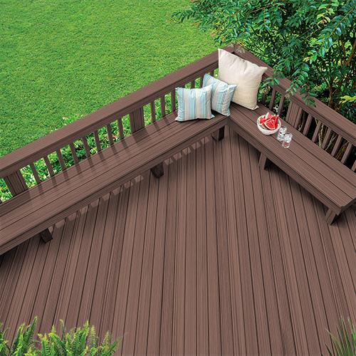 Exterior Wood Stain Colors - Royal Mahogany - Wood Stain Colors From Olympic.com