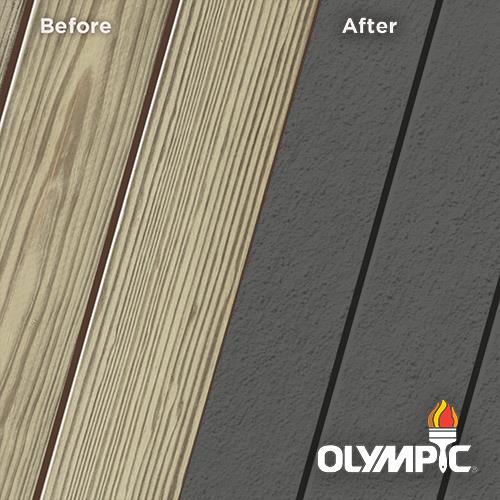 Exterior Wood Stain Colors - Ebony Gray - Wood Stain Colors From Olympic.com