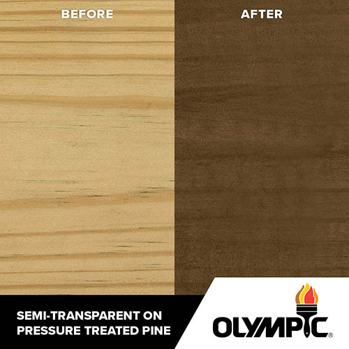 Exterior Wood Stain Colors - Dark Oak - Wood Stain Colors From Olympic.com