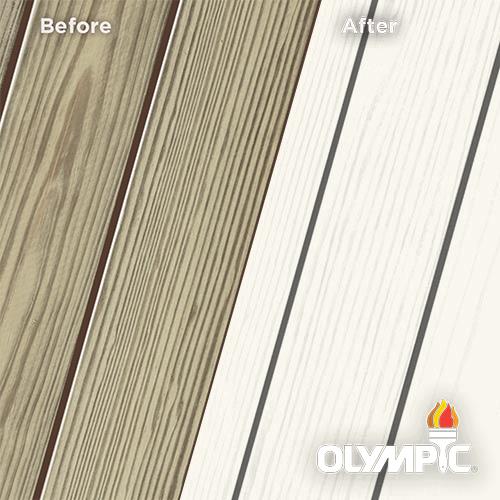 Exterior Wood Stain Colors - Snowflake - Wood Stain Colors From Olympic.com