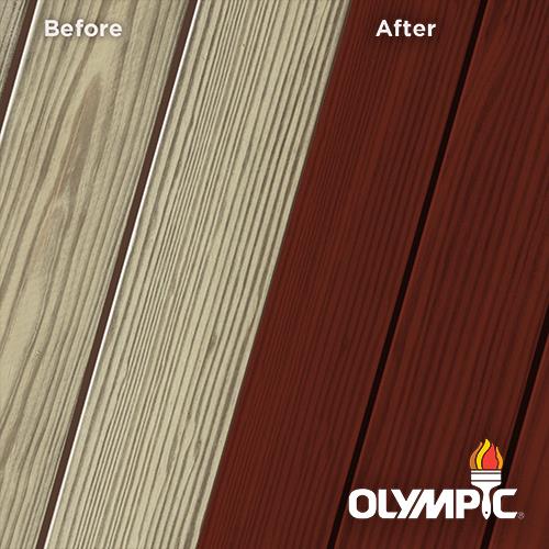 Exterior Wood Stain Colors - Sequoia Red - Wood Stain Colors From Olympic.com