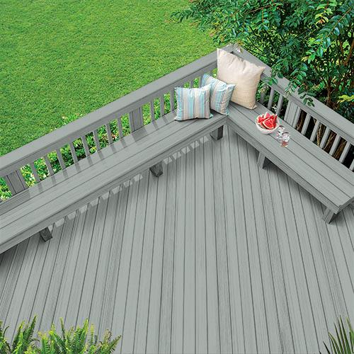 Exterior Wood Stain Colors - Aqua Smoke - Wood Stain Colors From Olympic.com