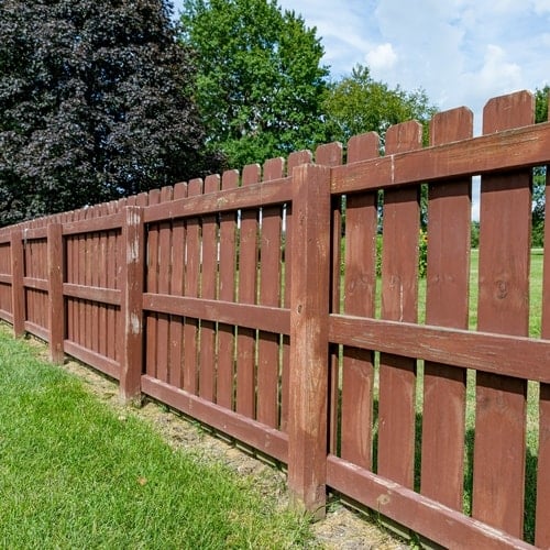 How To Paint A Fence