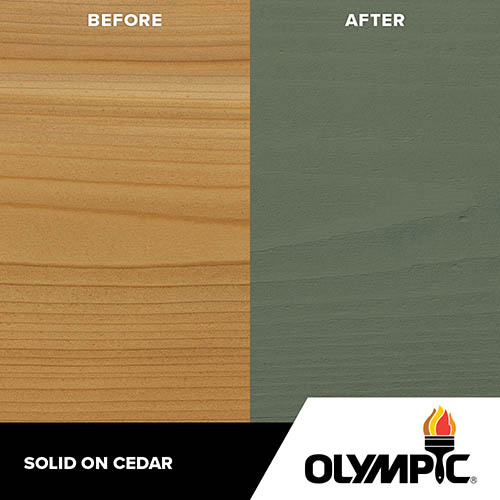 Exterior Wood Stain Colors - Steely Sea - Wood Stain Colors From Olympic.com