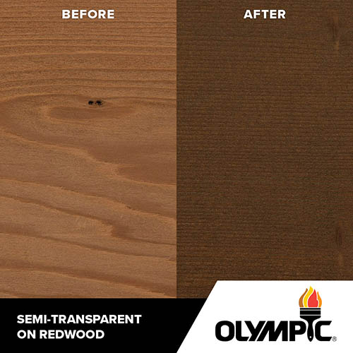 Exterior Wood Stain Colors - Dark Oak - Wood Stain Colors From Olympic.com